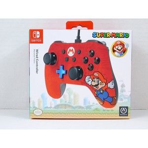 Nintendo Switch Wired Controller Super Mario PowerA Game Controller 10ft Cable